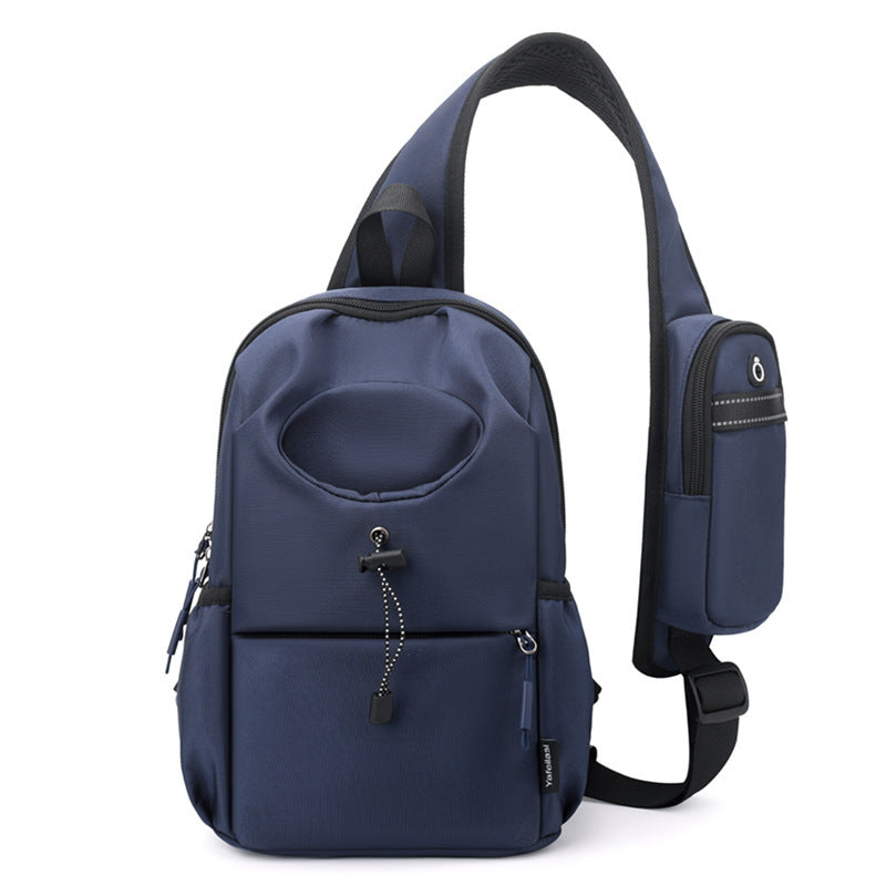 Oxford Cloth Kettle Bag Waterproof Shoulder Chest Bag