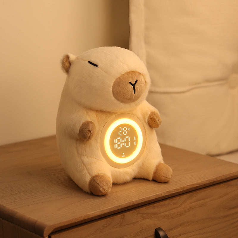 Capabala Réveil Lumineux en Peluche