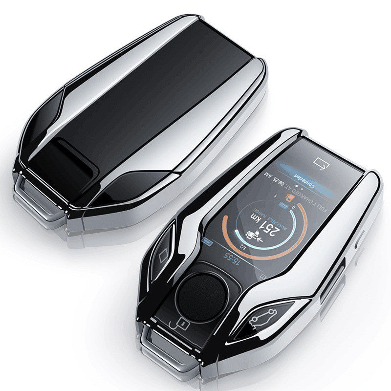 LCD Car Key Case Protective Sleeve