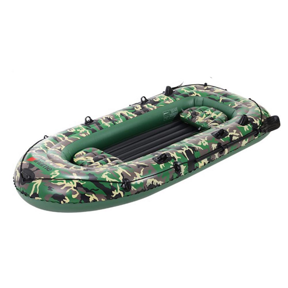 Bateau de pêche gonflable, kayak épaissi, bateau gonflable portable pliable