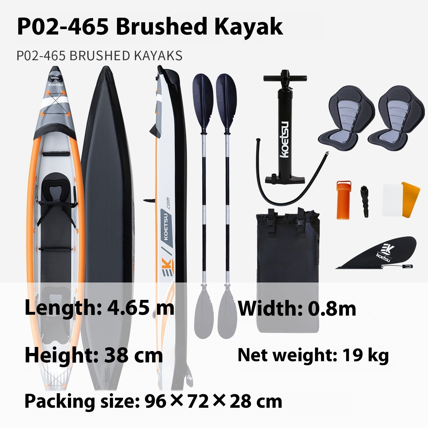 Single Double Canoe Rafting Rubber Raft