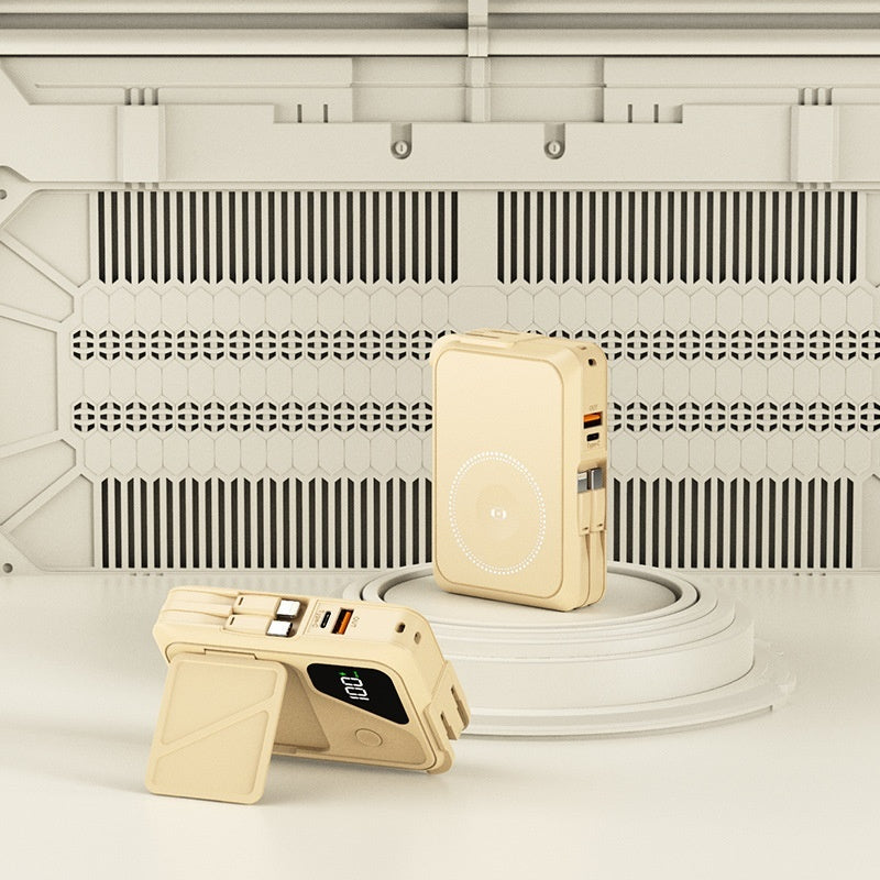 Batterie externe avec prise murale CA pliable