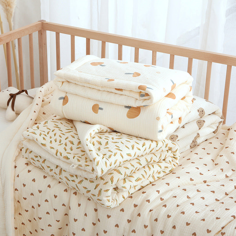 Class A Baby Soybean Fiber Gauze Quilted Comforter
