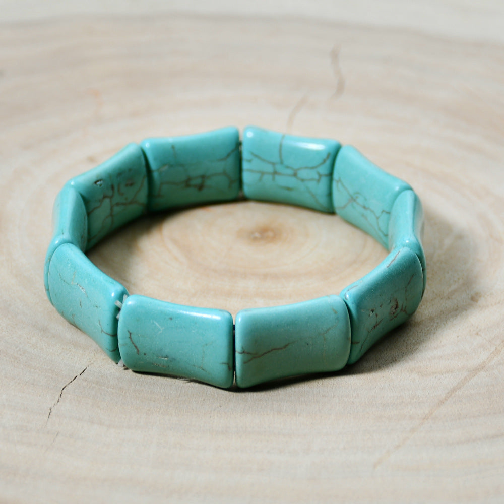 Bracelet géométrique rétro pour hommes et femmes