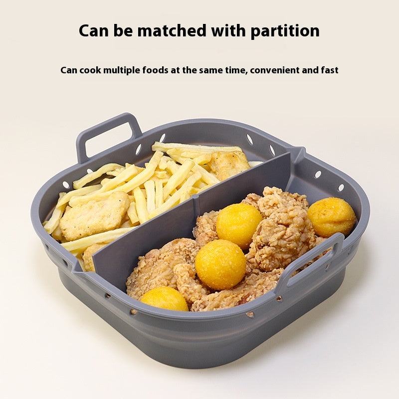 Bandeja de silicona para hornear en horno microondas