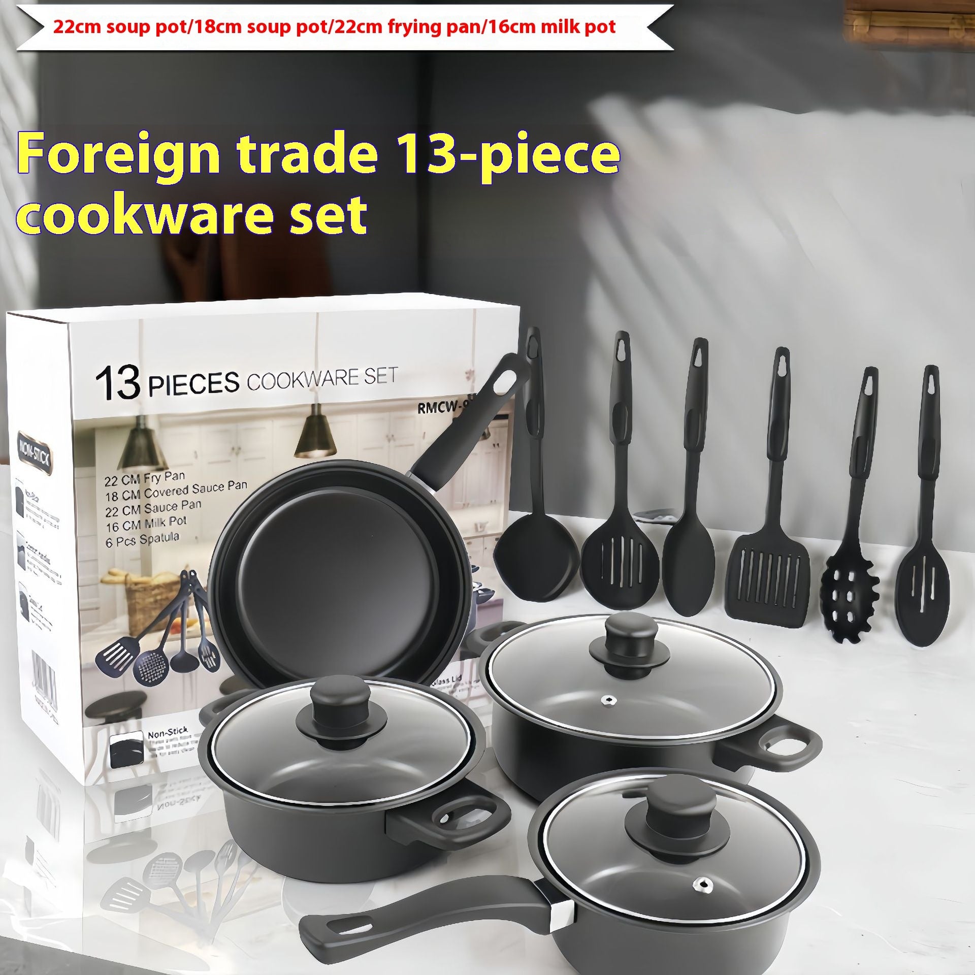 Household Fashion Personality Multiple Pieces Set Pot