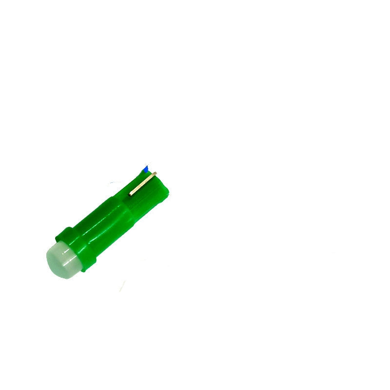 Ampoule de voiture en céramique T5, éclairage d'instrumentation LED, maquillage, T5 1SMD 3D, astigmatisme COB, voyant lumineux