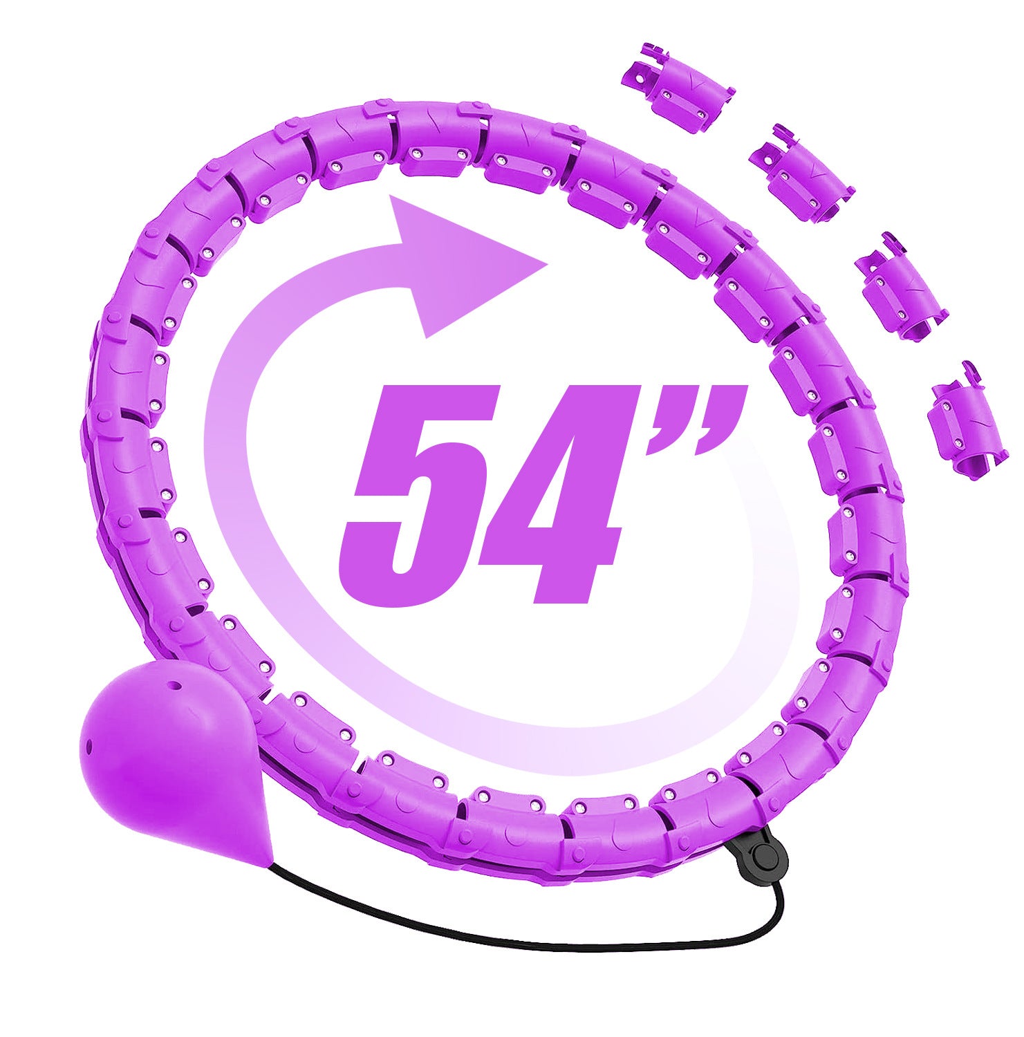Balle de massage souple, fitness sportif, amincissement de la taille, détachable, ne tombe pas