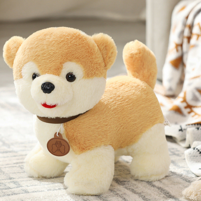 Mignonne Poupée en Peluche Courte d'Animal en Coton PP Doux