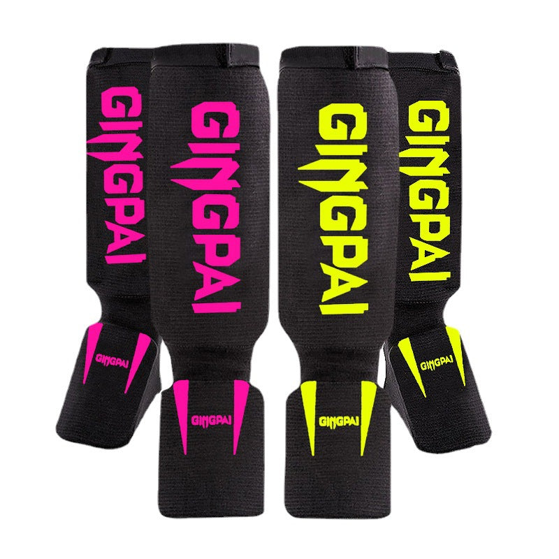 Knitted Leggings Boxing Sanda Fight Leg Warmer Protective Gear