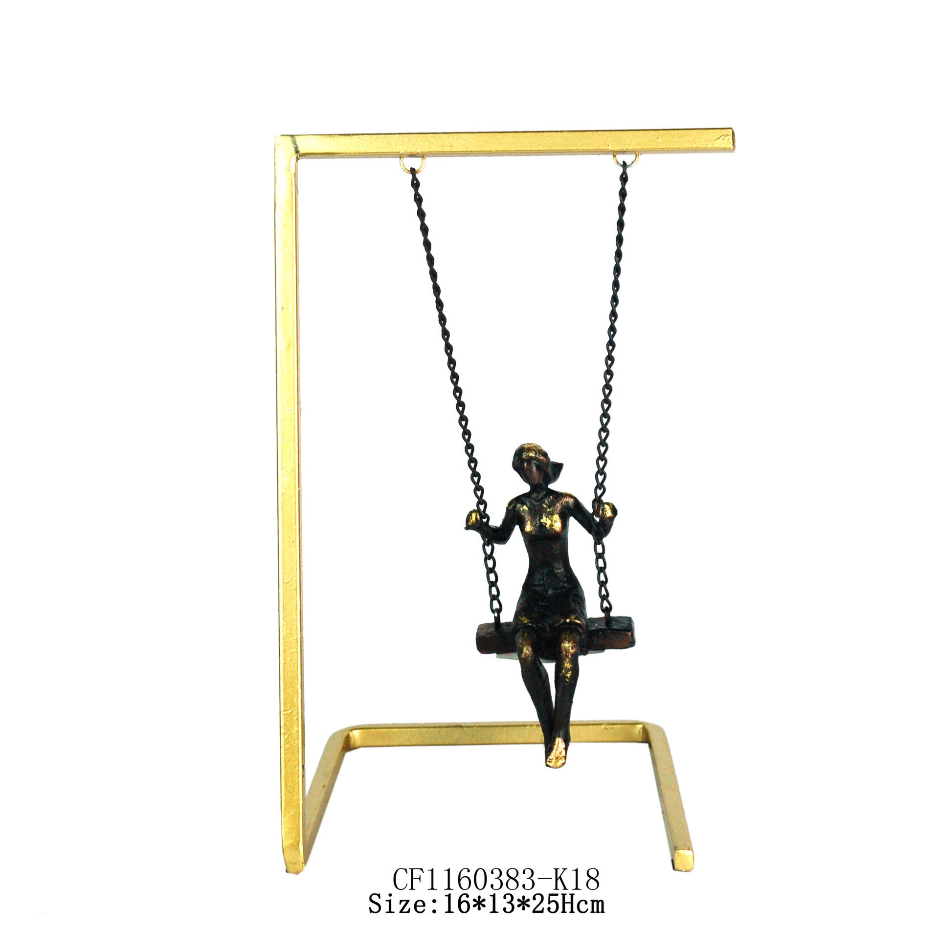 Metal To Swing Couple Study Office Decorations Ornaments
