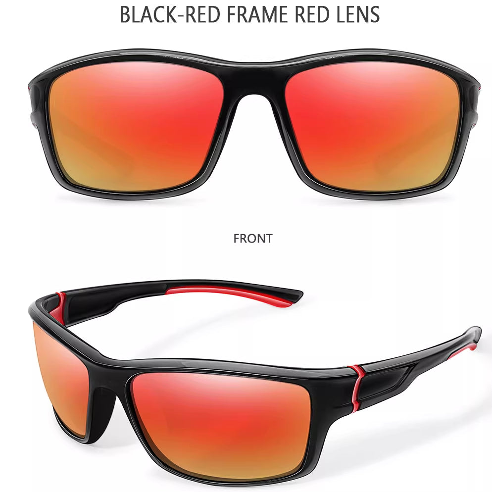 Luxury Square Vintage Polarized Sunglasses For Men Women
