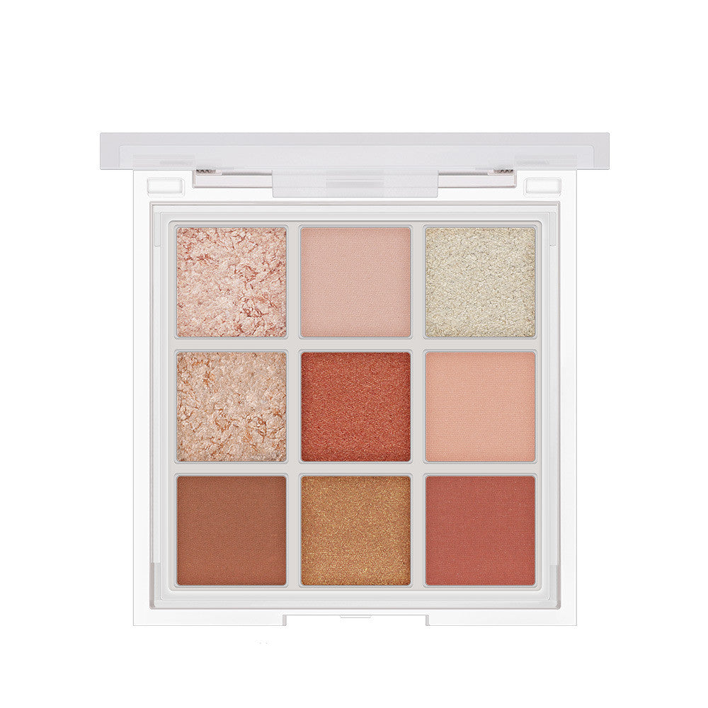 Earth Color Matte Pearlescent Nine Eyeshadow