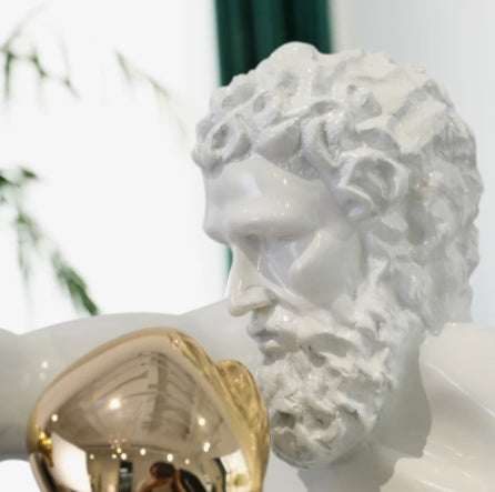 Sculpture de David abstraite, ornements pour la maison, salon