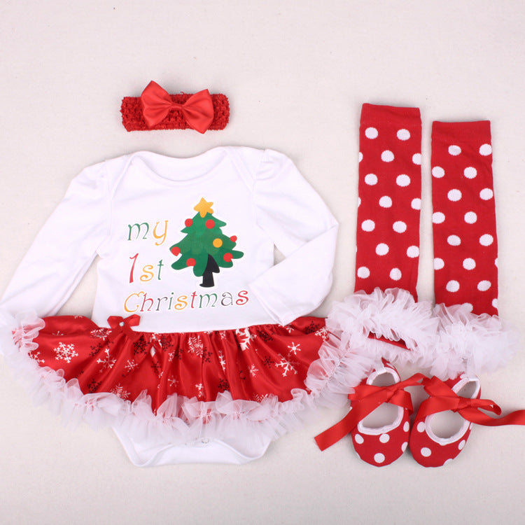 Four piece Christmas Romper