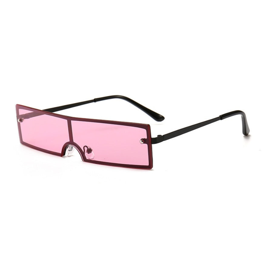 Lunettes de soleil rectangulaires