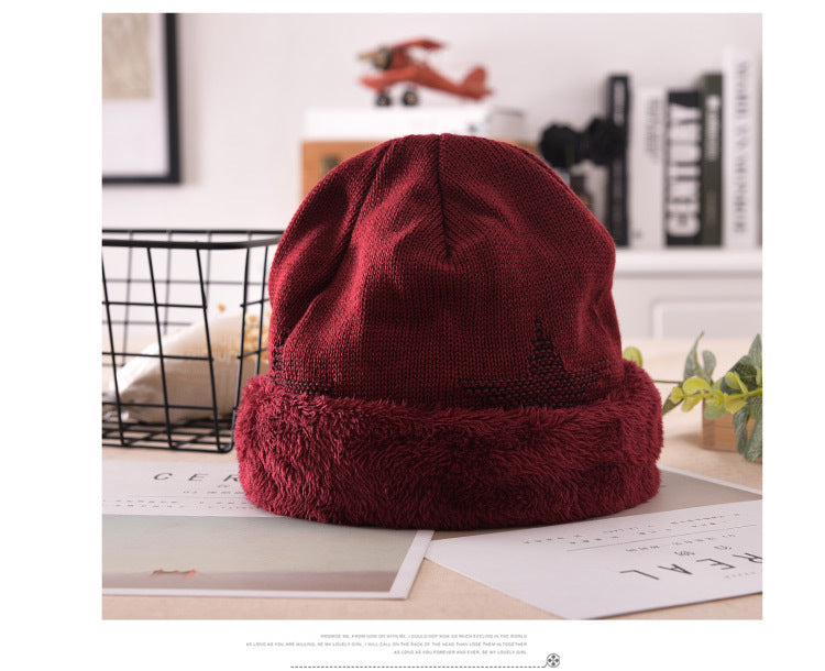 Men's Fashion Knitted Outdoor Warm Woolen Cap