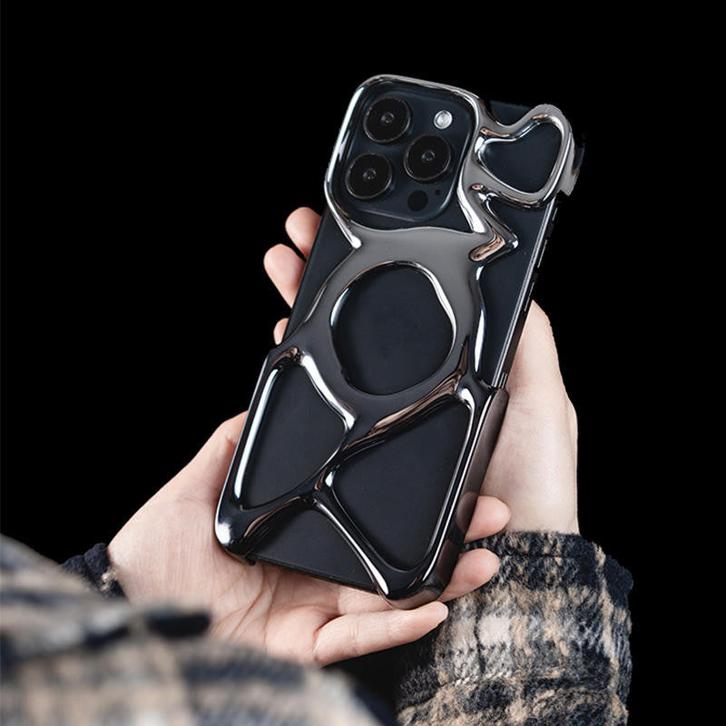 Coque de téléphone personnalisée évidée Étui de protection