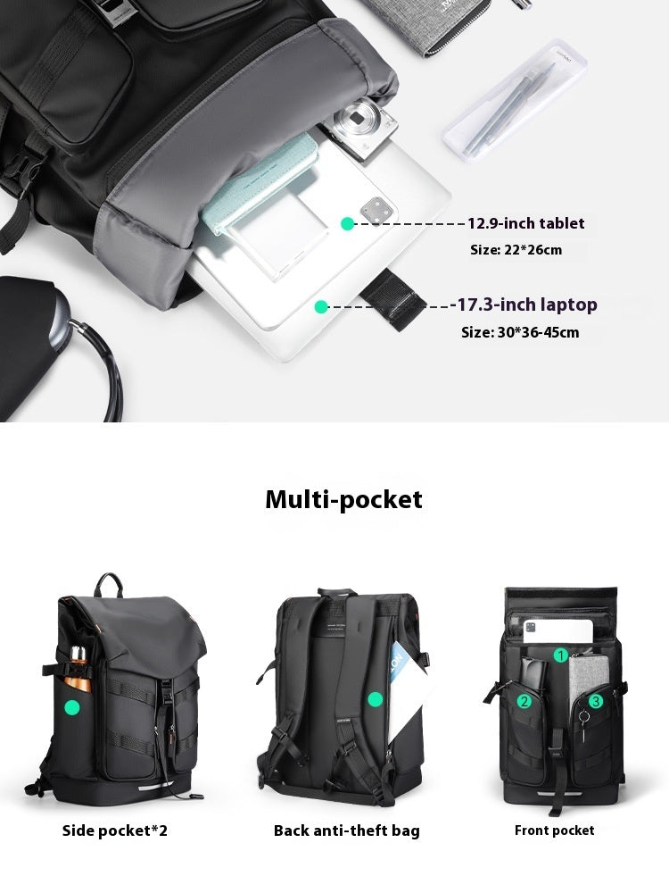 Sac à dos décontracté pour homme – Nouveau style, idéal pour les voyages