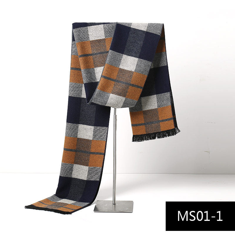 Men's Autumn And Winter Cashmere Warm Scarf