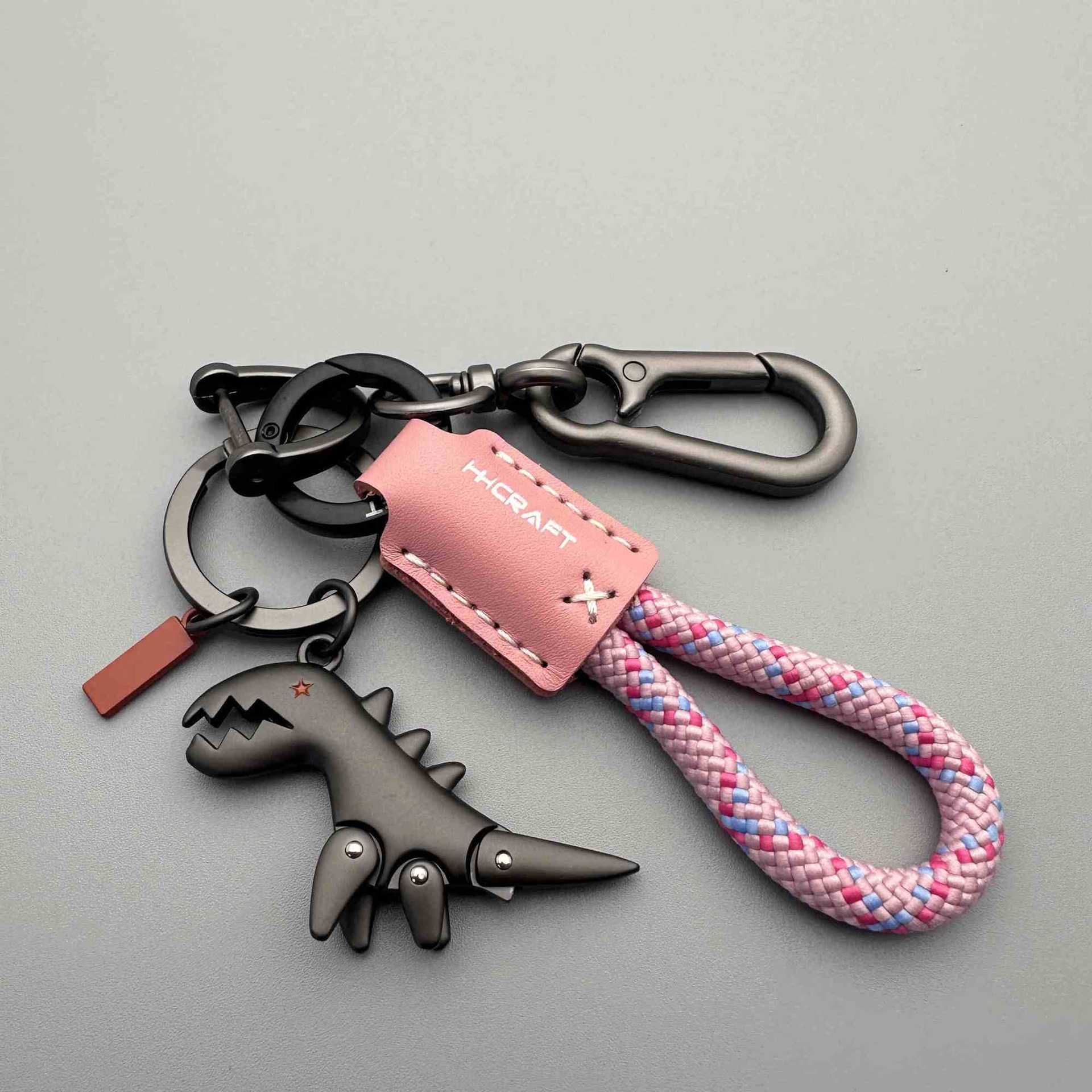 Cute Cartoon Little Dinosaur Keychain Schoolbag Pendant