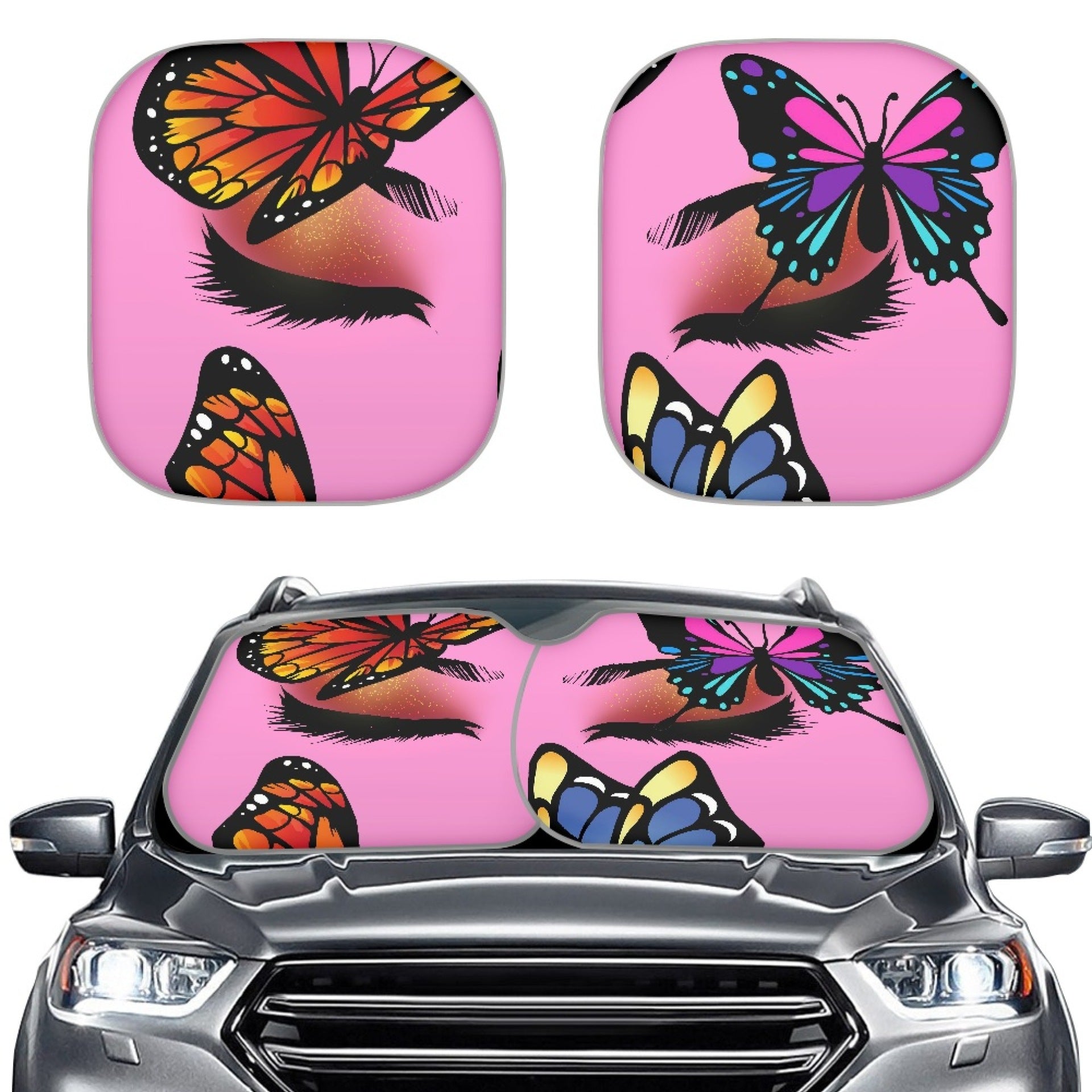 Pare-soleil de voiture protection solaire et isolation thermique