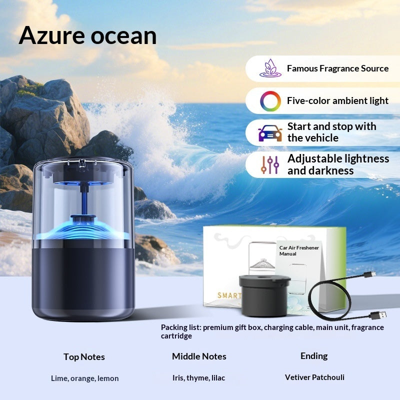 High-end Smart In-car Fragrance Diffuser With Automatic Spray For Automobiles