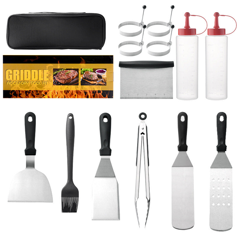 Nouvel ensemble d'outils de barbecue en acier inoxydable