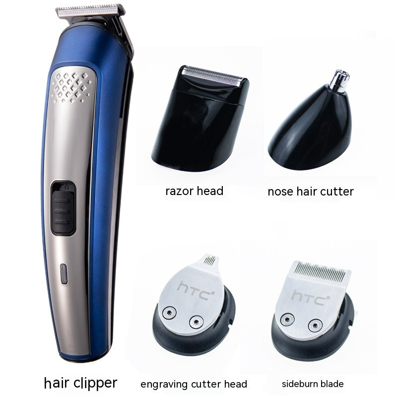 Five-in-one Hair Clipper Suit Washable Full-body Multifunctional Electric Clipper Set