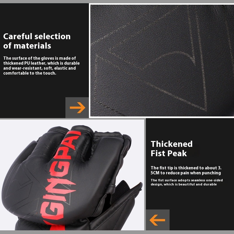 Fight Sanda Training Gloves Combat Sandbag Breathable