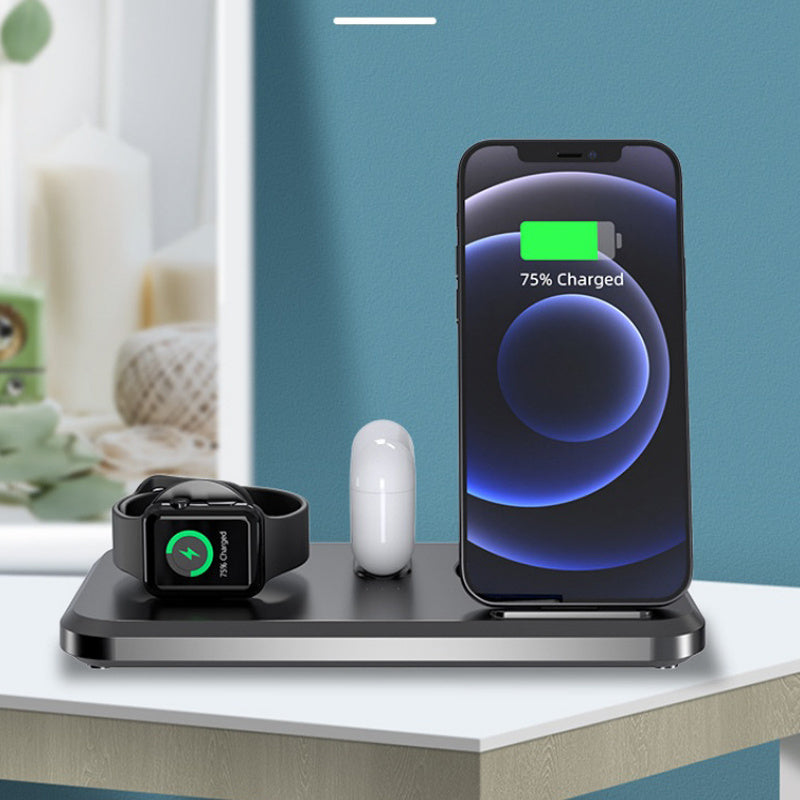 Double Folding Multifunctional Three-in-one Wireless Charger