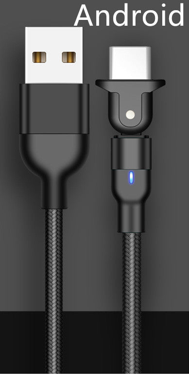180 degree data cable