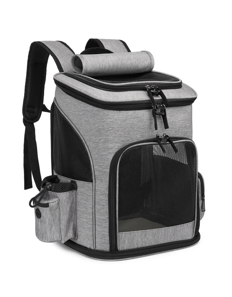 Sac de transport extensible pour animaux de compagnie, sac de transport pour chien grande capacité, sac à dos portable pour chat, sac pour chat pliable