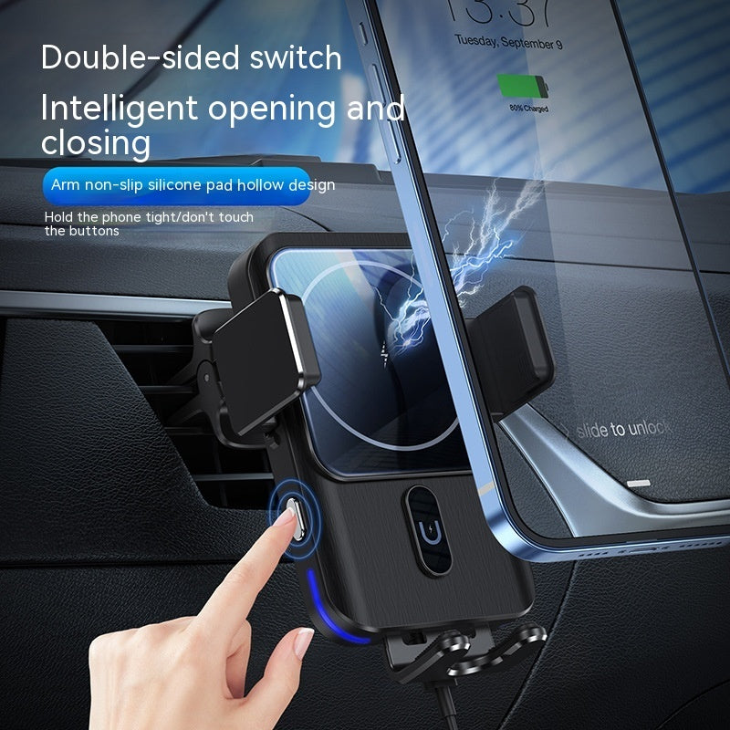 Support de téléphone portable chargeur sans fil de voiture