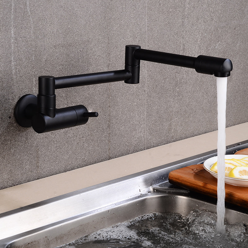 Full Copper Extension Mop Sink Rotatable Folding Faucet