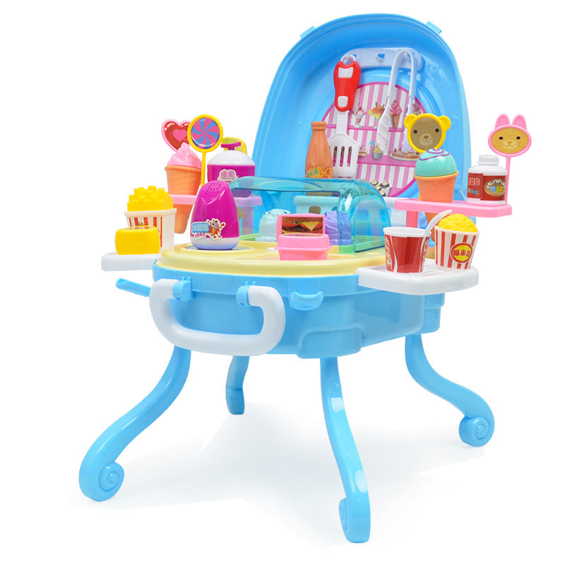 Simulation Dessert Station Children's Play House Toy Set