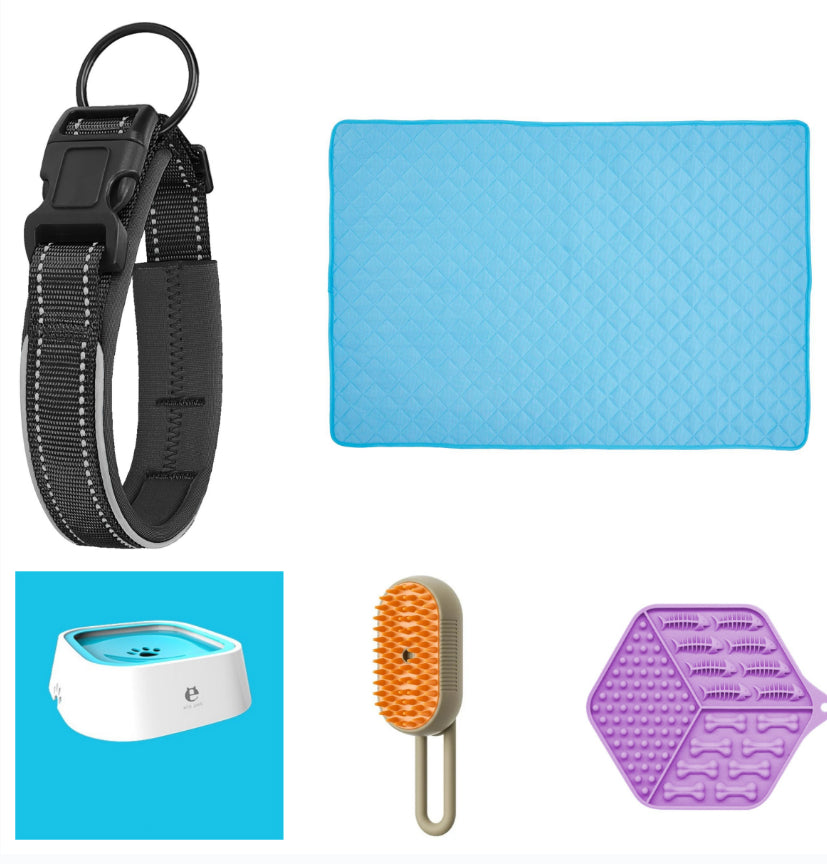 Brosse vapeur pour chat, brosse à vapeur pour chien 3 en 1, brosses électriques à pulvérisation pour le massage, peigne de toilettage pour animaux, peignes d'épilation, produits pour animaux de compagnie