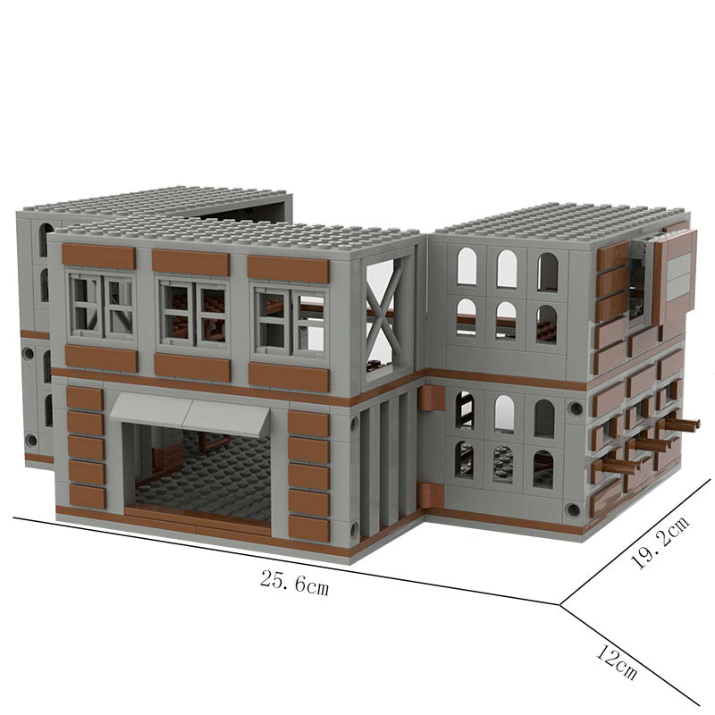 Jouet de blocs de construction de petites particules, assemblé et inséré, pour garçon