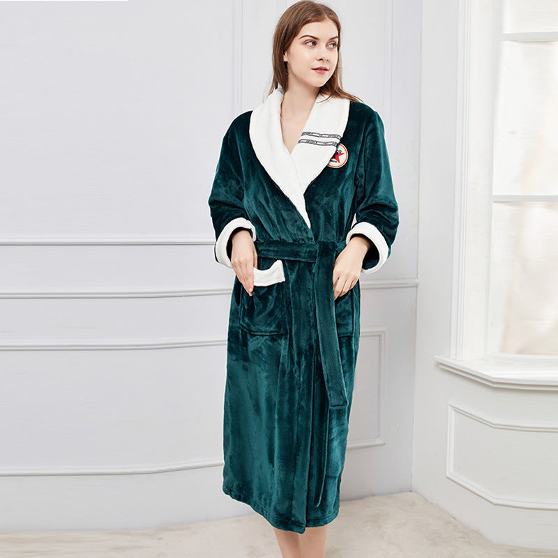 New Hot Sale Couple Flannel Pajamas And Home Wear