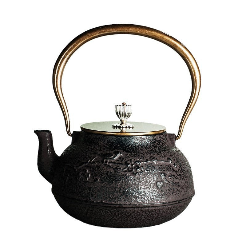 Personalized Ancient Painting Iron Teapot