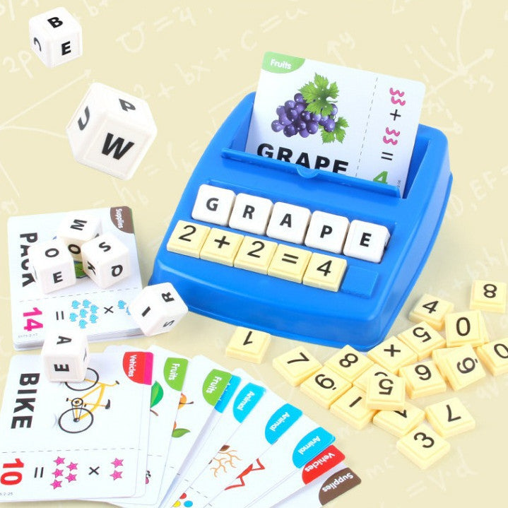 Jouets d'Éveil Éducatifs pour Apprendre les Chiffres et les Lettres - Jeu de Société