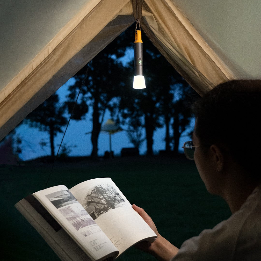 Lumen Bright Flashlight Stepless Zoom Long-lasting Battery Life Outdoor Camping