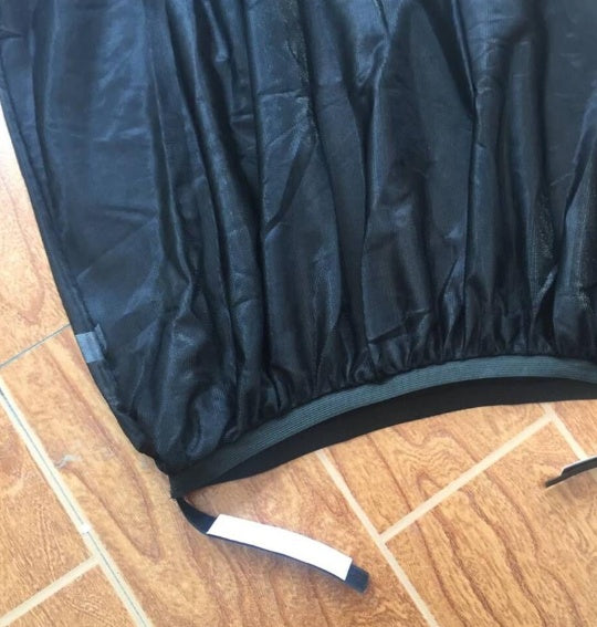 Car black mesh screen sunshade sunscreen anti-mosquito window cover side curtain sun gear