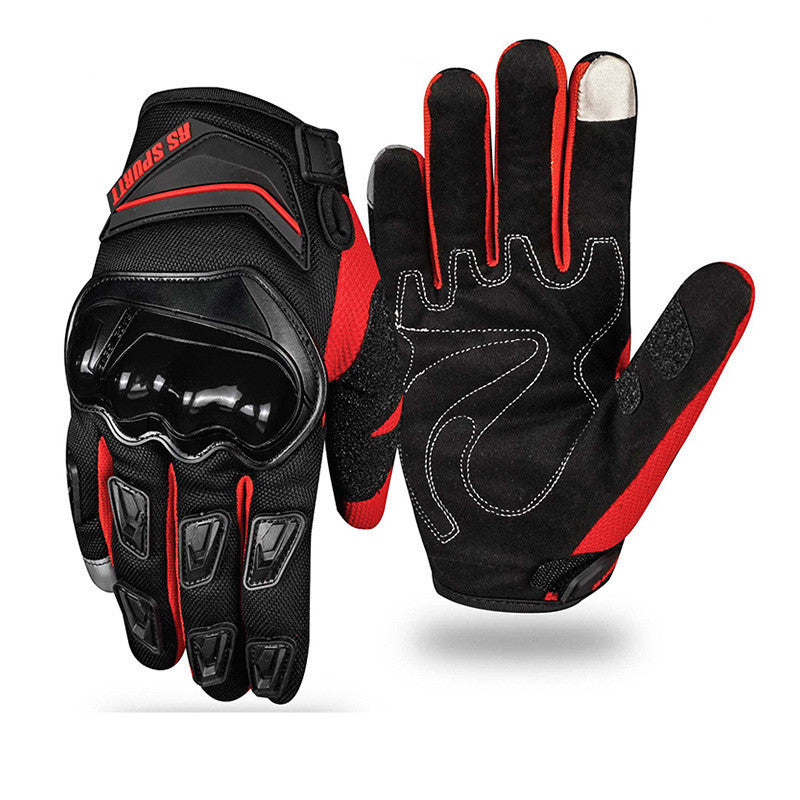 Gants de moto pour hommes résistants à l'usure, respirants et antidérapants