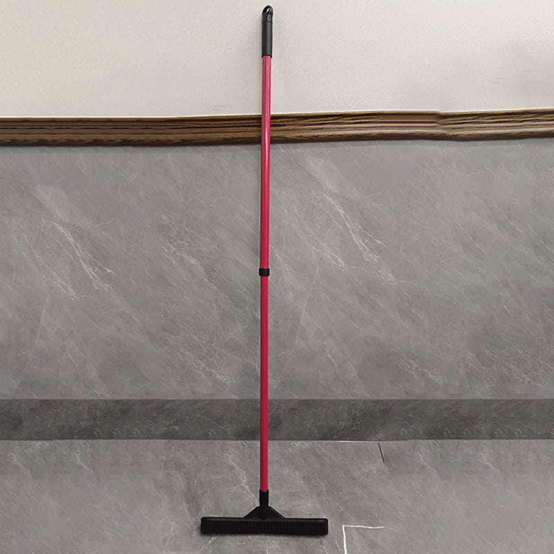 Double-section Retractable Rubber Pet Cleaning Hair Removal Broom