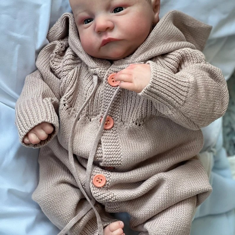 49 cm Poupée Reborn Bébé de Simulation