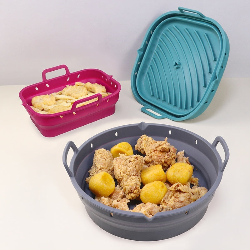 Bandeja de silicona para hornear en horno microondas