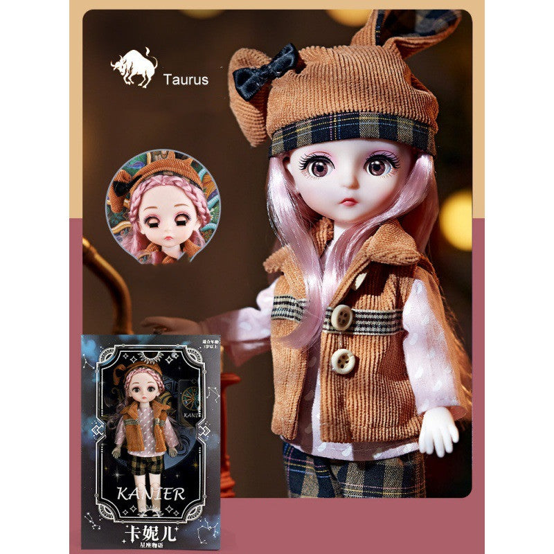 12 Constellation Large Doll Girl Simulation