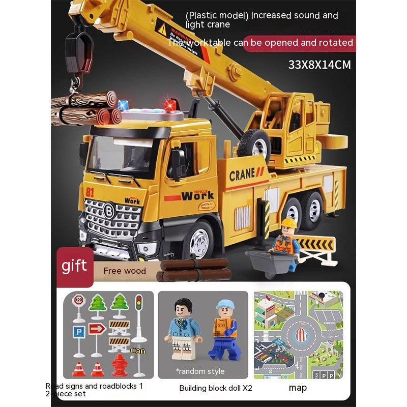 Crane Large Toy Boy Crane Simulation