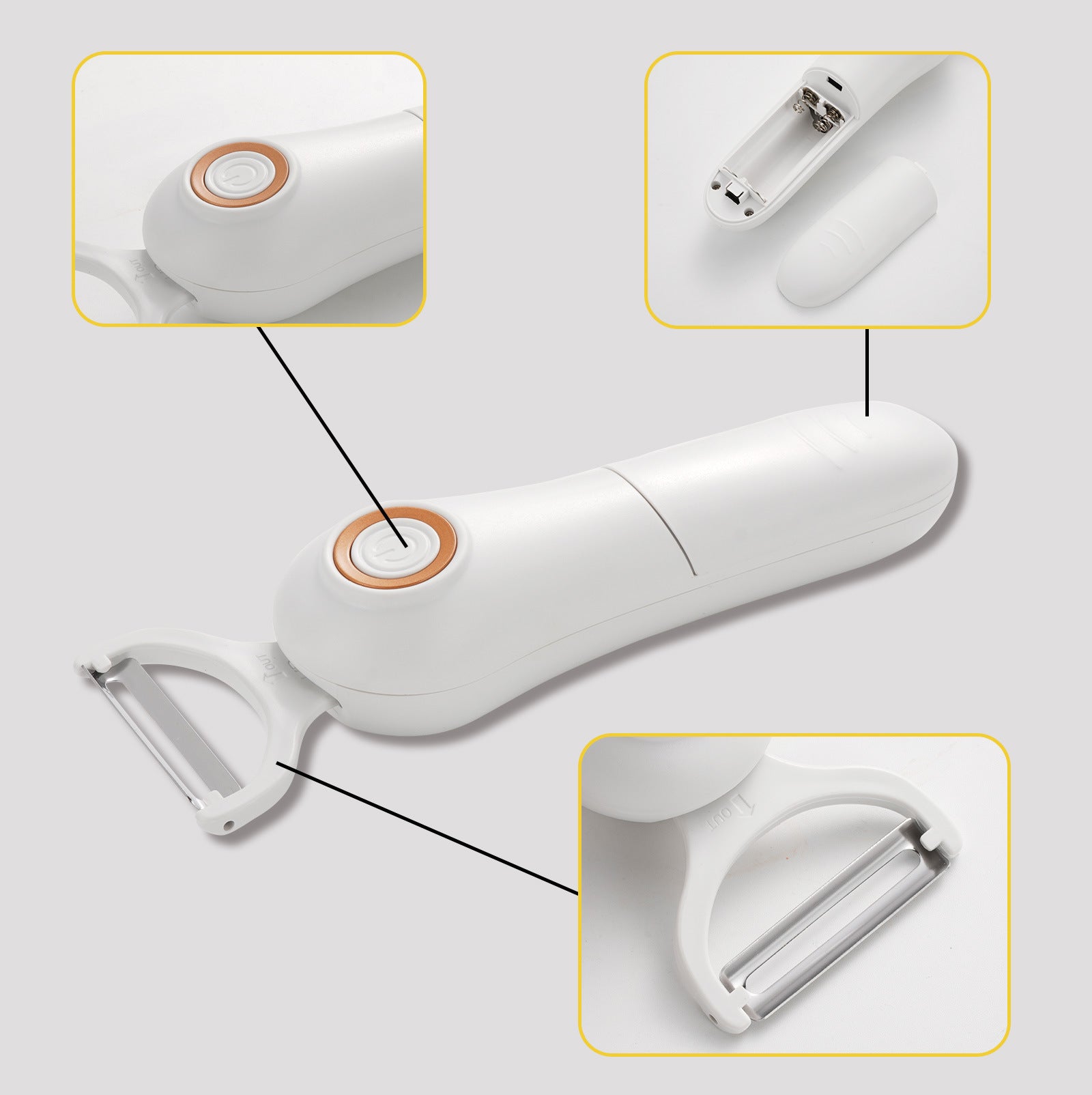 PL908 Electric Peeler Labor-saving